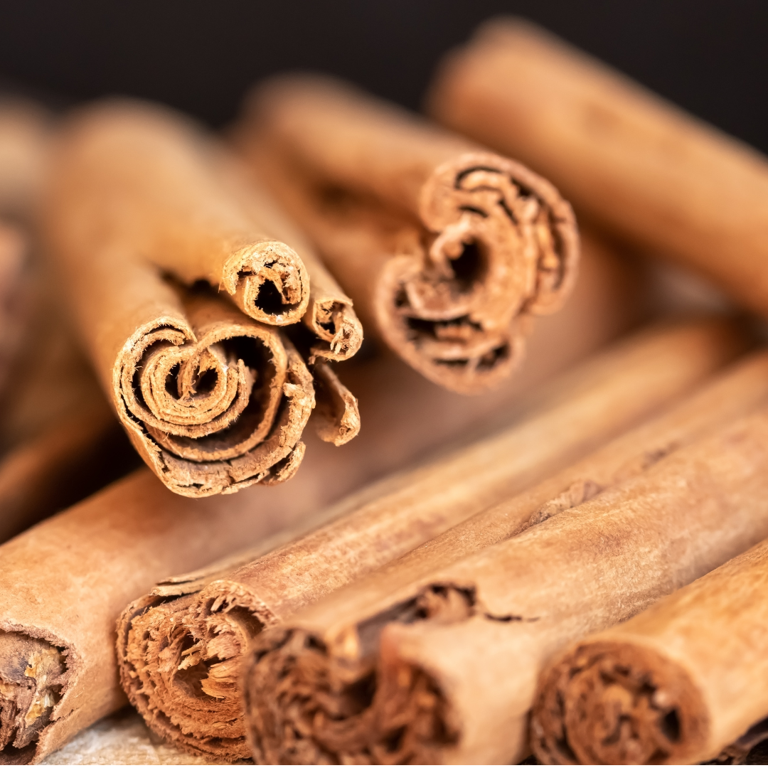 Ceylon cinnamon sticks — the "true" cinnamon known for its delicate sweetness and low coumarin content. Traditionally used for blood sugar balance, digestive warmth, and antioxidant support.